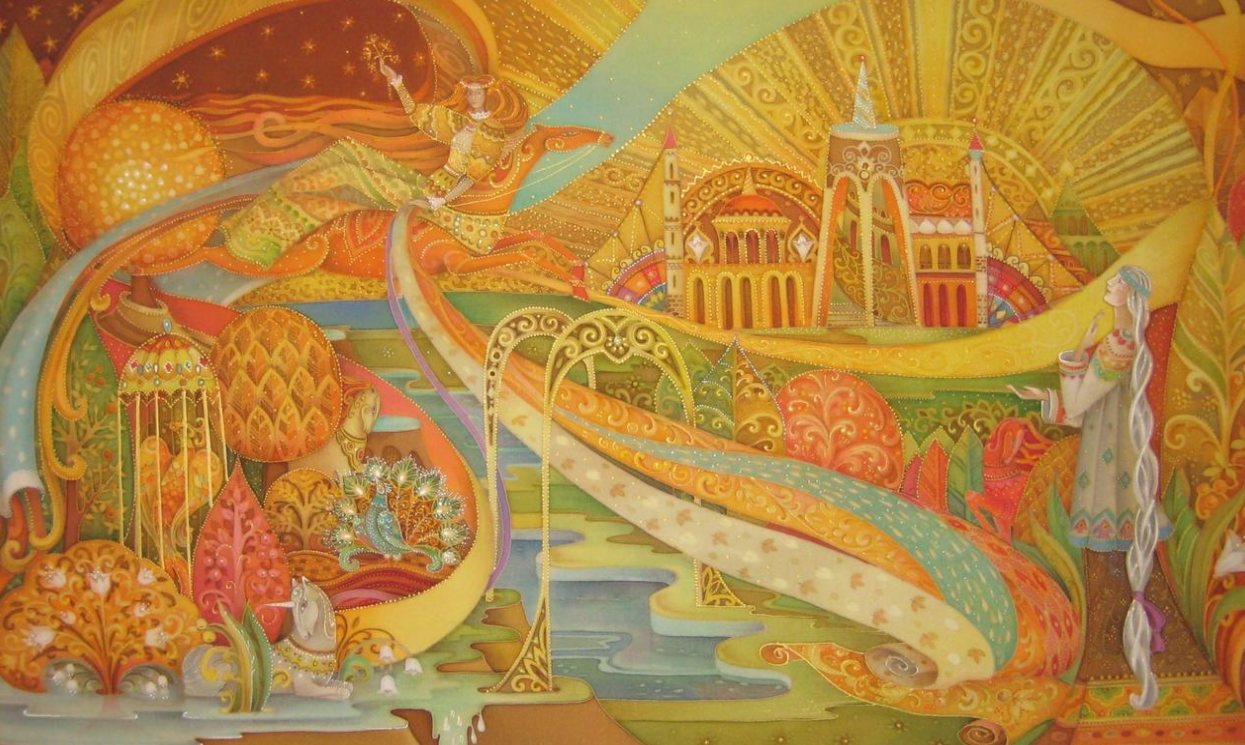 Шедевры третьяковской галереи на шелке платков radical chic | пао «калибр»