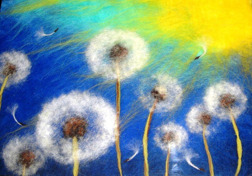 Советы по созданию картины техникой шерстяная акварель: пошаговый мастер-класс по созданию картины