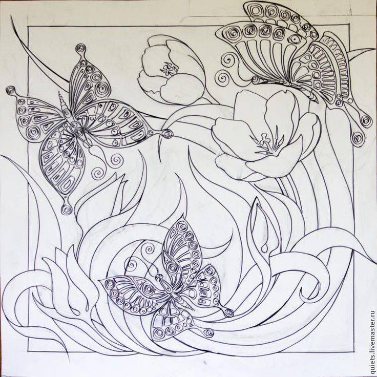 Холодный батик: техника выполнения росписи по ткани, пошаговая инструкция