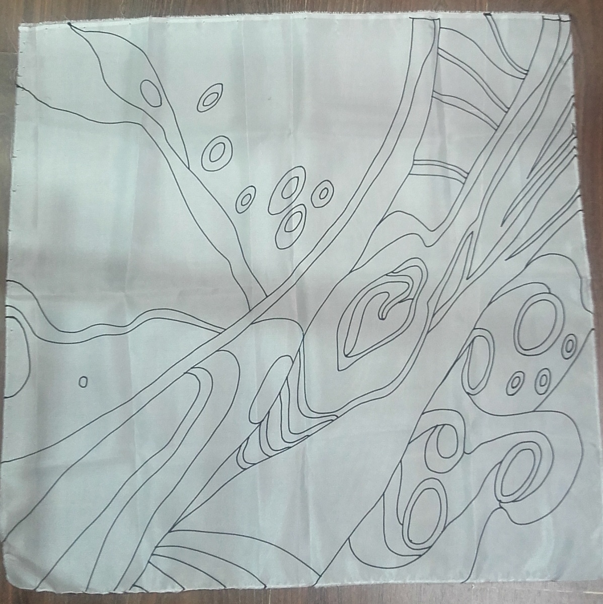 Роспись по шелку: мастер-класс для начинающих, рисунки и техника