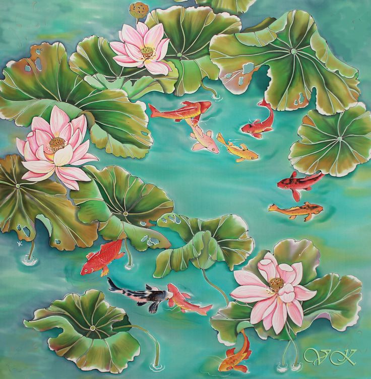 Шелк для батика