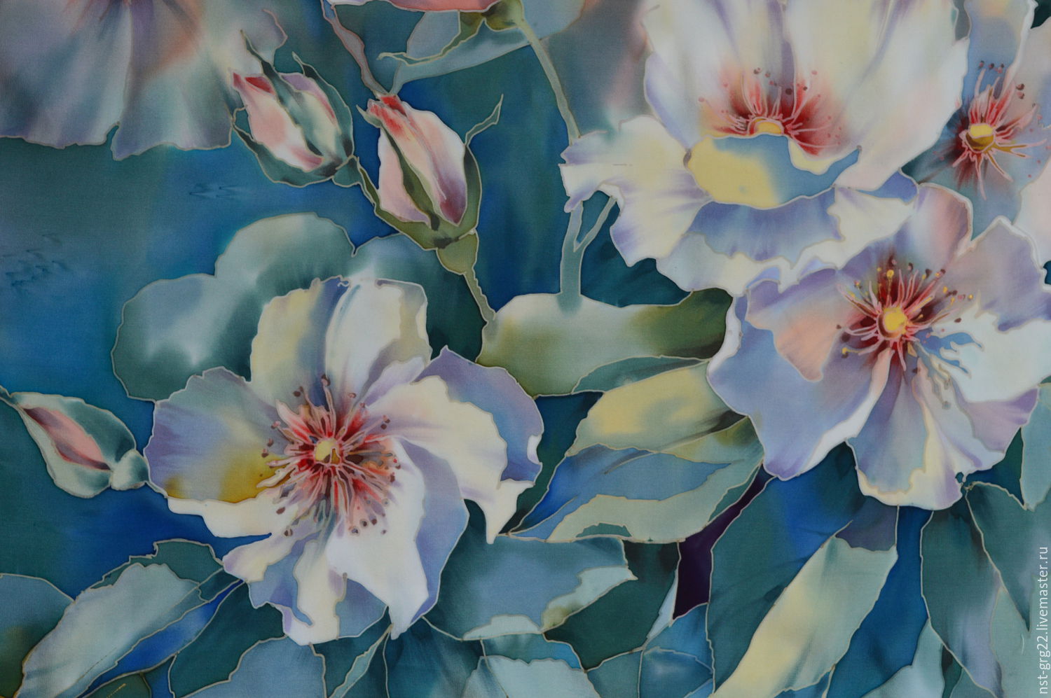 Мк роспись по шелку. | страна мастеров