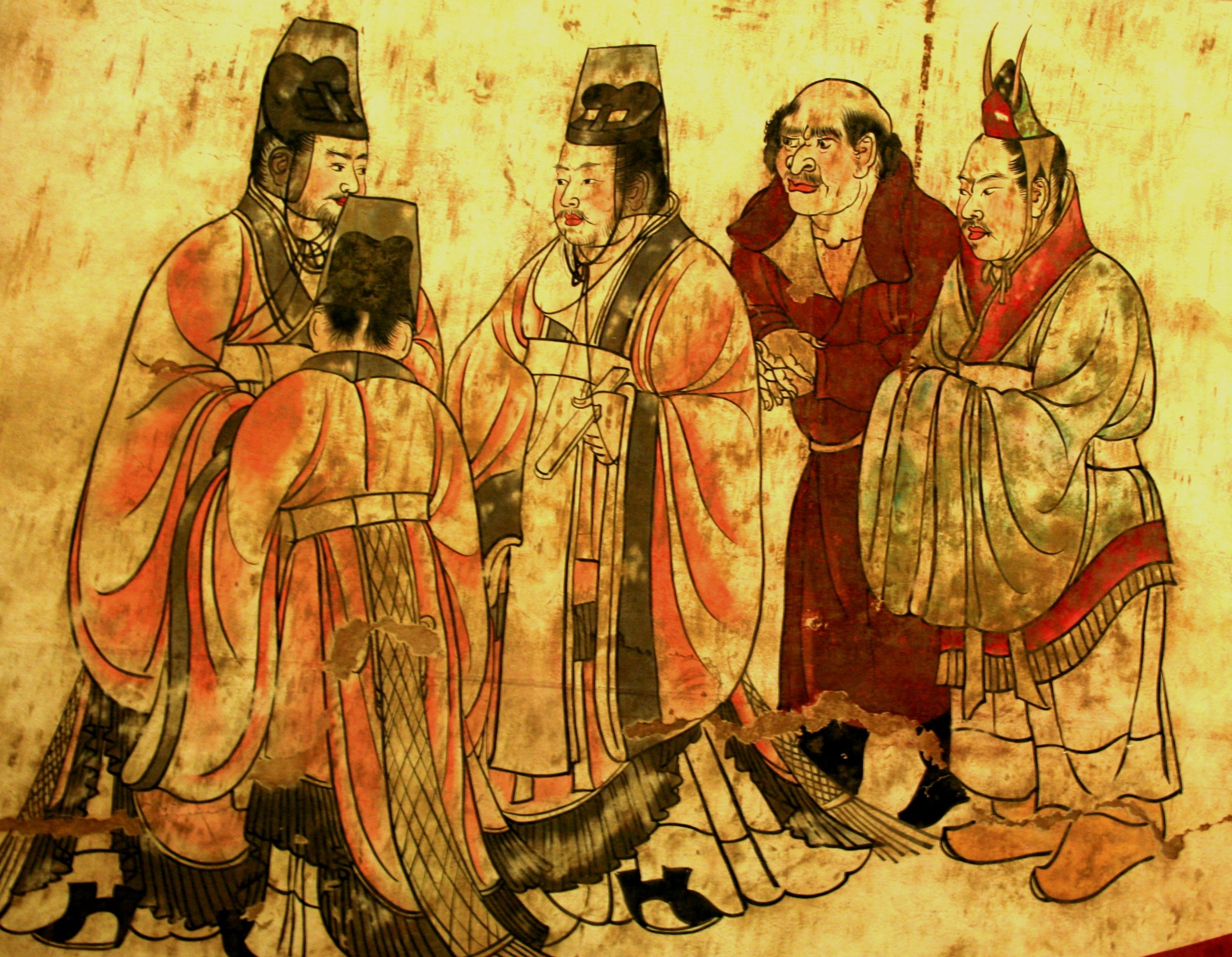 Китайская живопись го хуа. рисуем сливу мэй