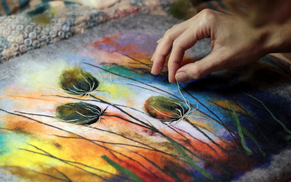 Акварель по шелку - людмила николаевна семенова