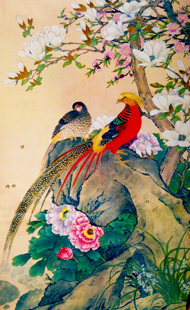 Картины шелком. картины вышитые шёлком: шедевры китайских мастериц