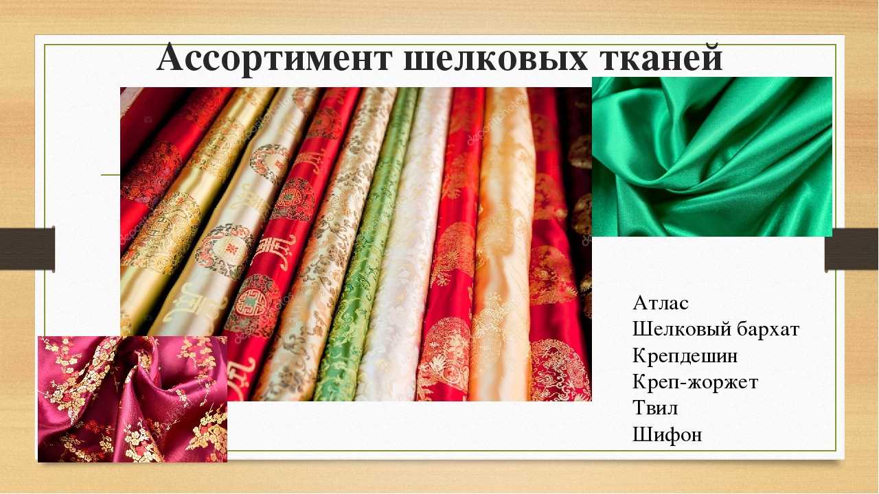 Wellsize » 50 видов шелковых тканей