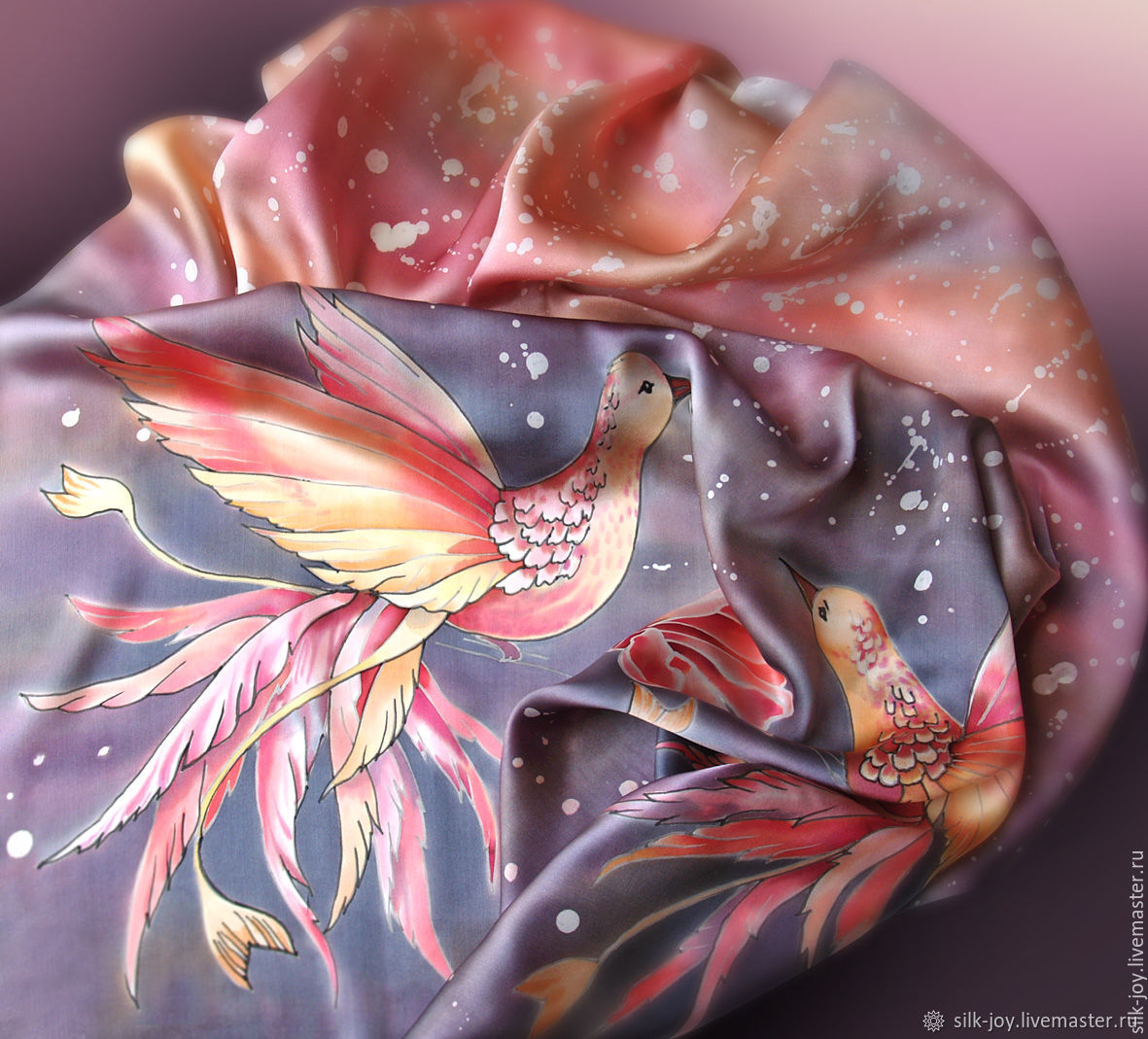 Картина на шелке это