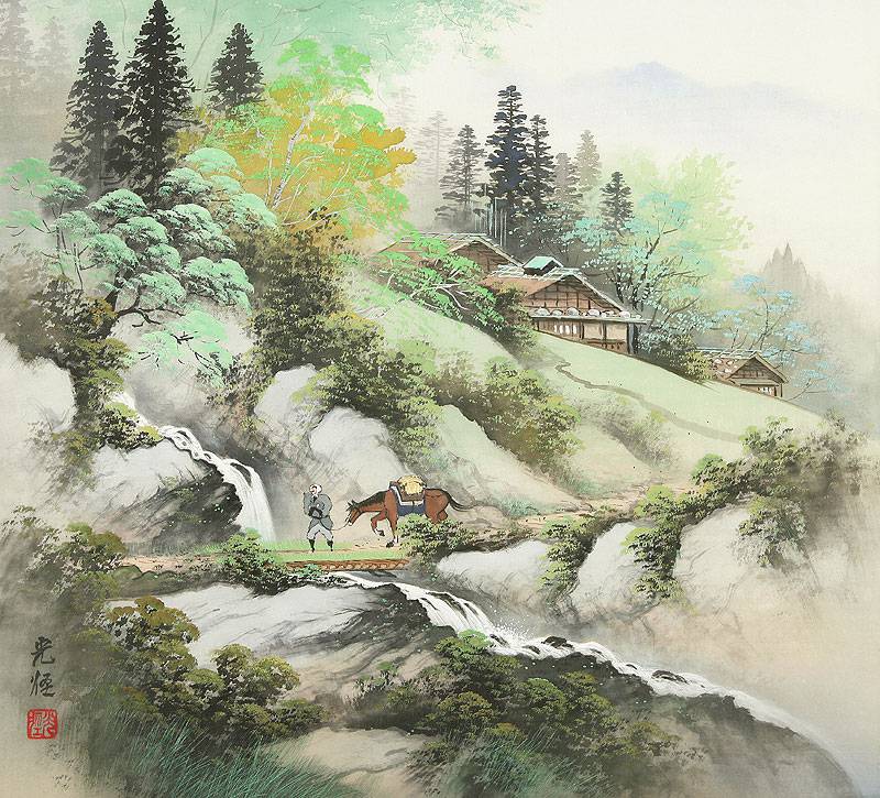 Сансуй художника коукеи кодзима