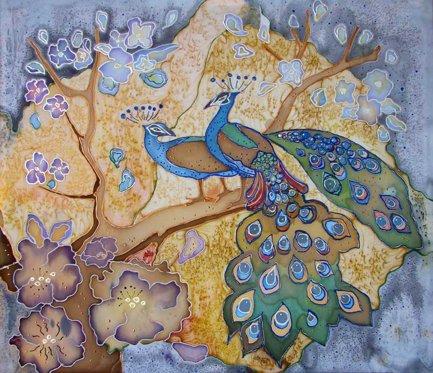 Роспись по шелку: история, техника, практические советы