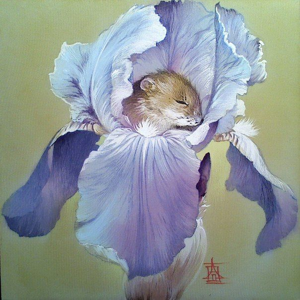 Художник шелков