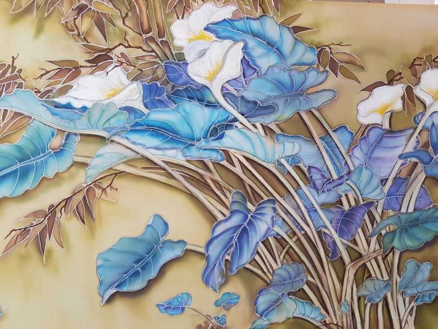 Роспись по шелку: история, техника, практические советы