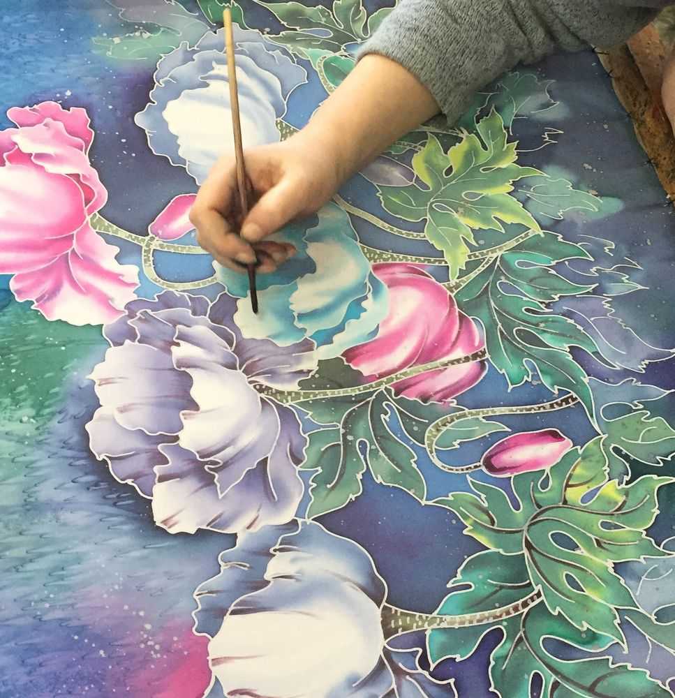 Роспись по шелку