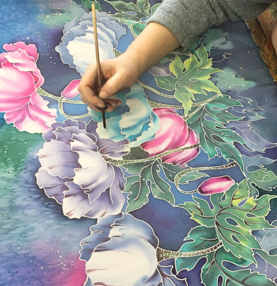 Батик – это что такое для начинающих: виды выполнения техники, необходимые инструменты, используемые краски