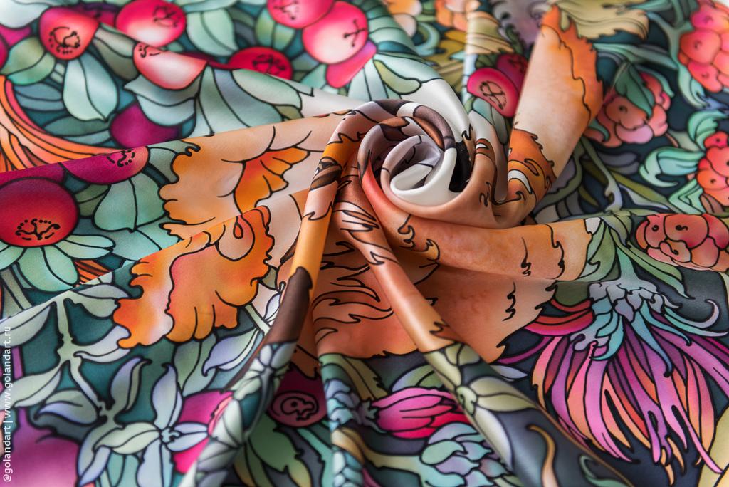 Магия красоты: роспись по шелку. как рисовать на шелке